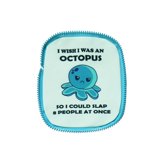 Funny Angry Octopus Pocket