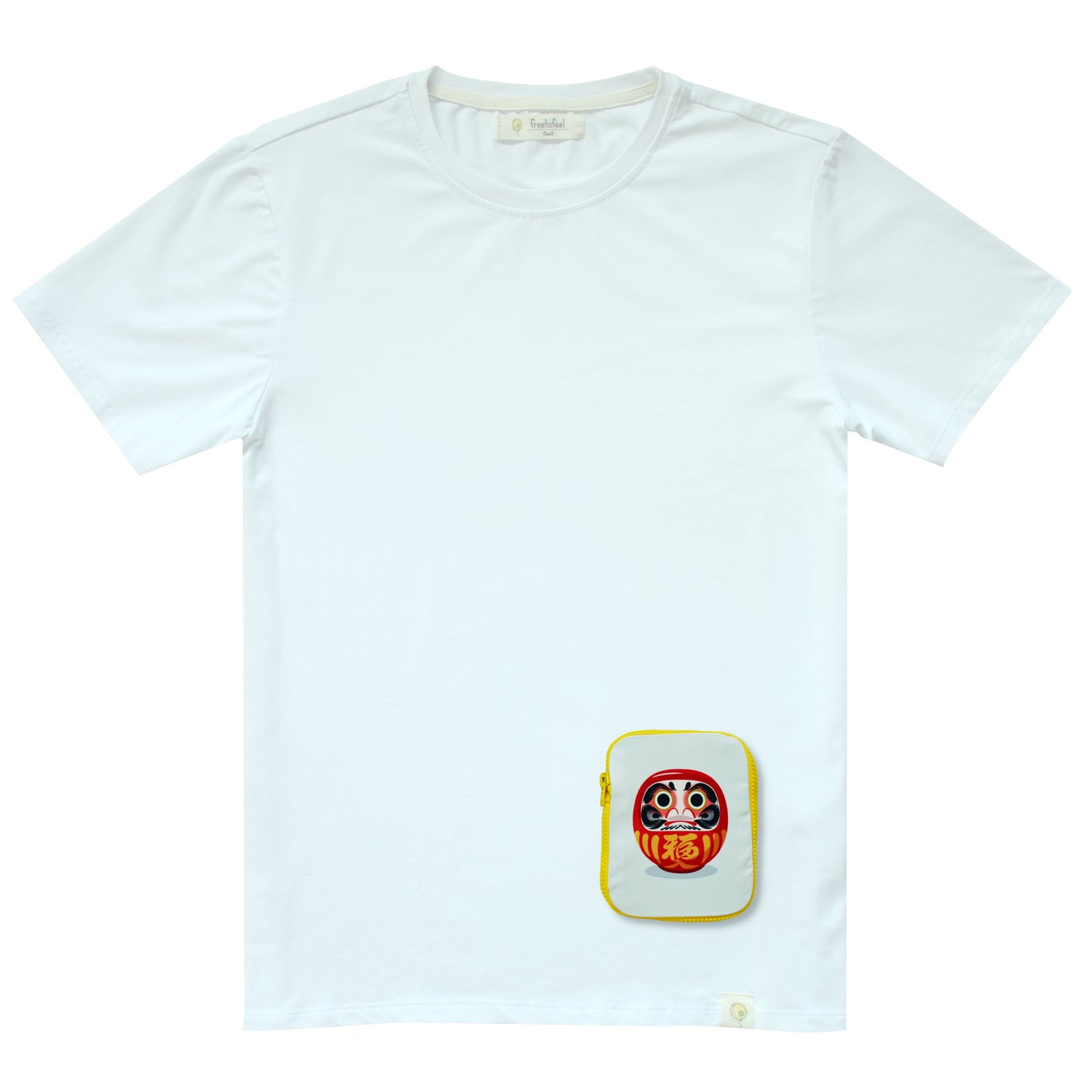 Graphic Tees with Interchangeable Pockets | Daruma PockeTee 